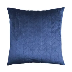 Harper Lane® Velvet Chevron Stitch Throw Pillow -Home Decor Shop 6426859 Blue