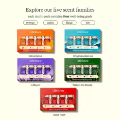 Lifelines Essential Oil Blends 4-pk. - Citrus Grove -Home Decor Shop 6508500 ALT5