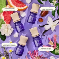 Lifelines Essential Oil Blends 4-pk. - In Bloom -Home Decor Shop 6508501 ALT2