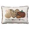Mina Victory Holiday Peace, Love, Fall 14 In. X 20 In. Indoor Throw Pillow