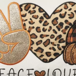 Mina Victory Holiday Peace, Love, Fall 14 In. X 20 In. Indoor Throw Pillow -Home Decor Shop 6536681 ALT2