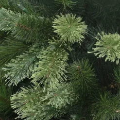 Puleo International Inc. 6.5-ft. Pre-Lit Slim Portland Artificial Fir Christmas Tree -Home Decor Shop 6538717 ALT6