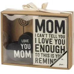 By Kathy Mom Photo Block 2-piece Set
