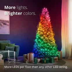 Twinkly Candies 100-Light Candle-Shape RGB String Lights 11 Twinkly Candies 100-Light Candle-Shape RGB String Lights -Home Decor Shop 6673868 ALT3