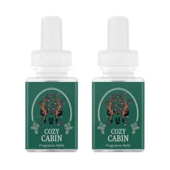 Disney's Mickey Mouse Cozy Christmas Cabin Dual Fragrance Refill Pack For Pura Smart Fragrance Diffuser