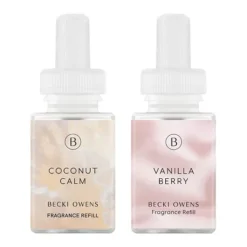 Pura X Becki Owens Smart Fragrance Diffuser Coconut Calm And Vanilla Berry Starter Set -Home Decor Shop 6804741 ALT