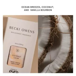 Pura X Becki Owens Smart Fragrance Diffuser Coconut Calm And Vanilla Berry Starter Set -Home Decor Shop 6804741 ALT3