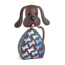 Gerson Solar Dog Bone Cutout Floor Decor