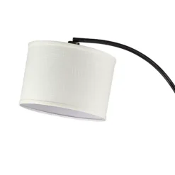 Black & White Arc Floor Lamp -Home Decor Shop 6977547 ALT2