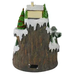 Northlight 17-in. LED Lighted And Animated Christmas Village With Moving Train Table Decor -Home Decor Shop 6995143 ALT4