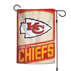WinCraft Kansas City Chiefs 12" X 18" Retro Double-Sided Garden Flag 6 WinCraft Kansas City Chiefs 12" X 18" Retro Double-Sided Garden Flag -Home Decor Shop 7037659 ALT2