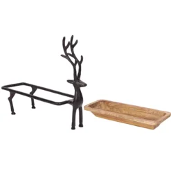 Reindeer Decorative Tray Table Decor -Home Decor Shop 7042341 ALT3