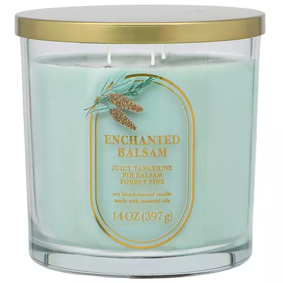 Sonoma Goods For Life® 14-oz. Enchanted Balsam Single Pour Candle 1 Sonoma Goods For Life® 14-oz. Enchanted Balsam Single Pour Candle
