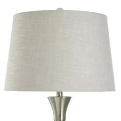 Roanoke Brown Table Lamp With Cream Lamp Shade -Home Decor Shop 7121222 ALT3