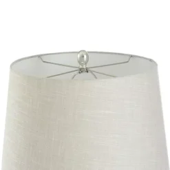 Roanoke Brown Table Lamp With Cream Lamp Shade -Home Decor Shop 7121222 ALT4