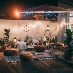 Northlight 474-Count Pure White LED Solar Power Mini Christmas Light Set -Home Decor Shop 7121443 ALT