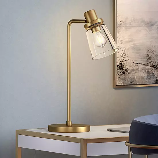 Finley & Sloane Granville 21-in. Table Lamp With Glass Shade 7 Finley & Sloane Granville 21-in. Table Lamp With Glass Shade - Image 7