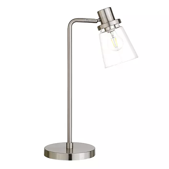 Finley & Sloane Granville 21-in. Table Lamp With Glass Shade 1 Finley & Sloane Granville 21-in. Table Lamp With Glass Shade