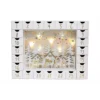 Polar Elegance Wooden Christmas Advent Calendar With 24 Drawers To Fill Small Gifts With Led Lights