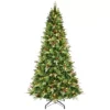 Puleo International Inc. 7.5-ft. Pre-Lit Albany Spruce Adorned Artificial Christmas Tree