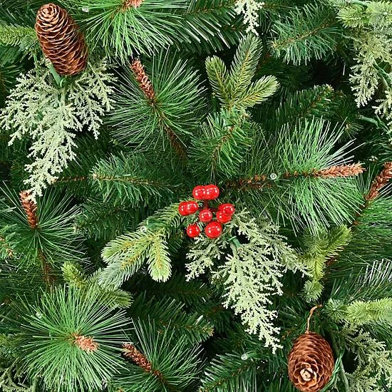 Puleo International Inc. 7.5-ft. Pre-Lit Albany Spruce Adorned Artificial Christmas Tree 5 Puleo International Inc. 7.5-ft. Pre-Lit Albany Spruce Adorned Artificial Christmas Tree - Image 5