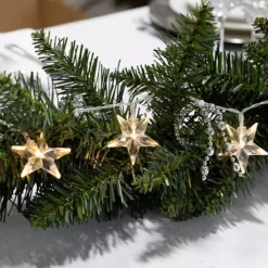 LumaBase Battery Operated String Lights With Lighted Stars -Home Decor Shop 7196653 ALT3