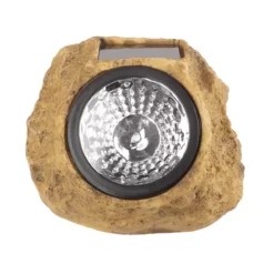 Pure Garden Outdoor Solar LED Rock Lights 4-Pack -Home Decor Shop 7260900 ALT5