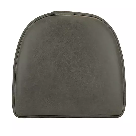 Mingle & Co. Gripper Faux Leather Chair Pad 1 Mingle & Co. Gripper Faux Leather Chair Pad