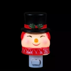 Mr Christmas 5-in. Shatterproof Snowman Night Light -Home Decor Shop 7379005 ALT4