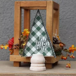 Parisloft 7.25" H Farmhouse Christmas Tree Shape Tabletop Decor -Home Decor Shop 7454382 ALT