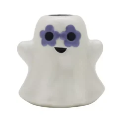 Celebrate Together™ Halloween Iridescent Ceramic Ghost Bud Vase