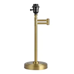 Brushed Brass Swing-Arm Table Lamp -Home Decor Shop 7478126 ALT3