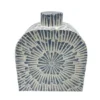 Everyday Decor Medallion Capiz Vase Table Decor
