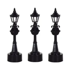 St. Nicholas Square® Village Wireless LED Streetlamp Outdoor Decor 3-pk. -Home Decor Shop 7507111 ALT2