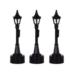 St. Nicholas Square® Village Wireless LED Streetlamp Outdoor Decor 3-pk. -Home Decor Shop 7507111 ALT3