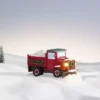 St. Nicholas Square® Village Snowplow Truck With Light Table Decor
