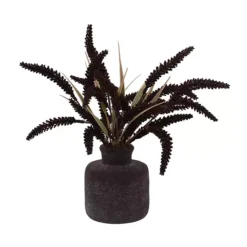 Everyday Decor Artificial Rustic Wheat Botanical In Pot Table Decor