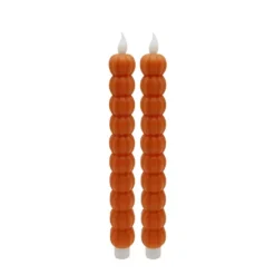 Celebrate Together™ Fall Set Of 2 Taper Candles -Home Decor Shop 7528790 Pumpkin