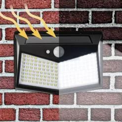 Pure Garden Outdoor Solar Light 2-pc. Set – Motion Sensor -Home Decor Shop 7538899 ALT7