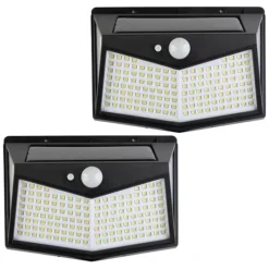 Pure Garden Outdoor Solar Light 2-pc. Set – Motion Sensor -Home Decor Shop 7538899 ALT9