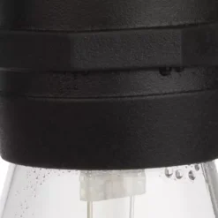 Pure Garden 50-ft. Outdoor String Light – Black Wire, Clear Bulbs -Home Decor Shop 7538900 ALT17