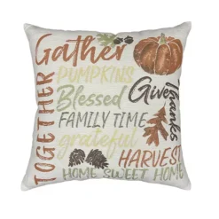 Celebrate Together™ Fall Gather Together Decorative Throw Pillow