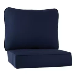 Greendale Home Fashions 2-Piece Deep Seat Cushion Set -Home Decor Shop 7599694 Navy