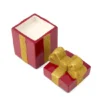 Core Bamboo Sweet Peppermint Scented 8-oz. Gift Box Candle With Lid