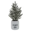 St. Nicholas Square® 16-Inch Artificial Peace And Joy Vessel Tree