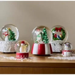 St. Nicholas Square® Musical Santa Snow Globe Table Decor -Home Decor Shop 7743283 CP ALT65