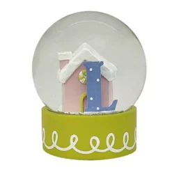 St. Nicholas Square® Monogram Mini Snow Globe Table Decor -Home Decor Shop 7743287 L