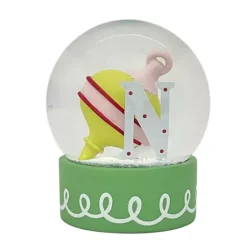St. Nicholas Square® Monogram Mini Snow Globe Table Decor -Home Decor Shop 7743287 N