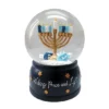 St. Nicholas Square® Peace & Light Menorah Snow Globe Table Decor