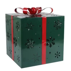 St. Nicholas Square® Present Porch Decor -Home Decor Shop 7745563 Green